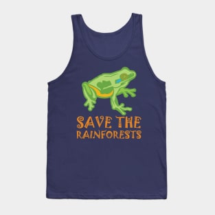 Save the Rainforests Tree Frog Tank Top